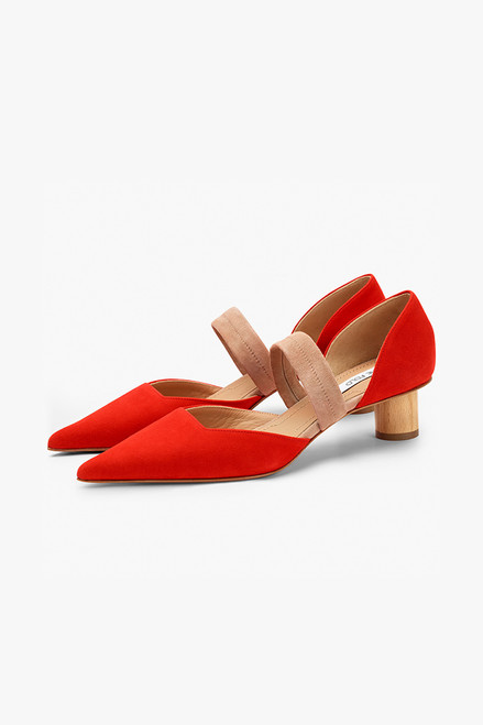 Murano 45 Summer Red Suede