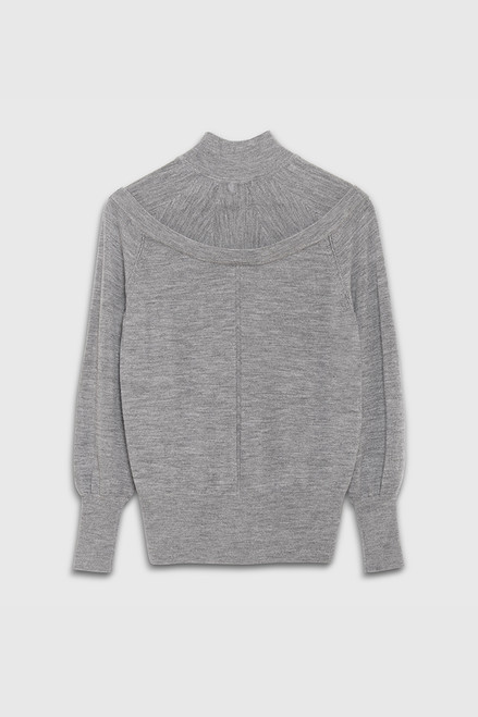 Hembury Sweater Grey Merino