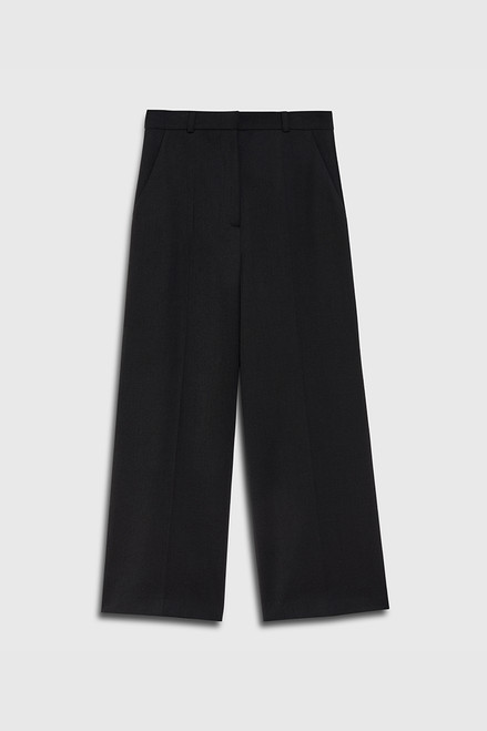 Ultimate Wool Tailored Culottes Black