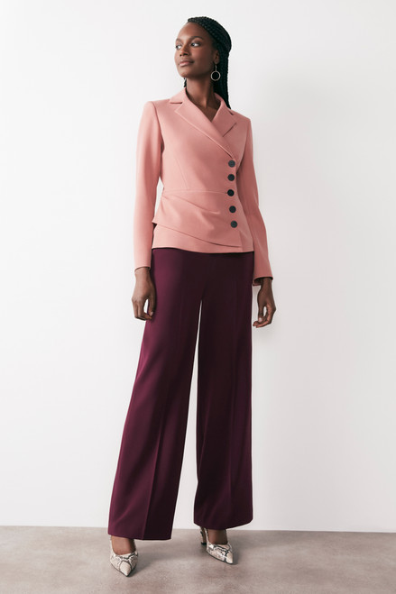 Regent Jacket Rose Pink Sculpt Stretch Crepe