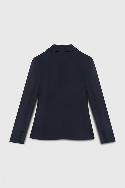 Clever Crepe Claverton Jacket Navy