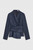 Belleville Top Indigo Herringbone Wool