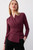 Belleville Top Plum 4-Way Stretch Twill
