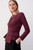 Belleville Top Plum 4-Way Stretch Twill