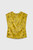 Skye Top Meadow Yellow And Khaki Wildflower Print Silk Satin Skye Top Meadow Yellow And Khaki Wildflower Print Silk Satin