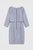 Northcote Dress Light Blue Signature Tweed