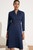 Arden Dress Indigo Wool Crepe