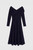 Belitha Knit Dress Grape Merino