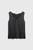 Alston Vest Black Stretch Silk Satin