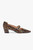 San Casciano 45 Dark Snake-Embossed Leather