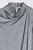 Knightsbridge Blouse Pewter Silk Satin