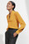 Harrow Blouse Mustard Silk