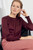 Roseby Blouse Berry Silk Satin Roseby Blouse Berry Silk Satin