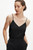 Haydon Top Black Silk Satin