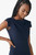 Elland Dress Navy Sculpt Stretch Crepe