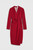 Greenwich Dress Garnet Red Wool Crepe