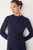 Oban Dress Navy Clever Crepe