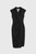 Greenwich Dress Black Stretch Wool Crepe