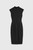 Greenwich Dress Black Stretch Wool Crepe