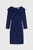 Averill Dress Indigo Stretch Crepe Averill Dress Indigo Stretch Crepe