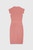 Amberley Dress Rose Pink Sculpt Stretch Crepe
