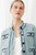 Airlie Knitted Tweed Jacket Seafoam Light Teal