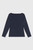 Tivania Structured Knitted Top Navy