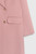 Evora Coat Blush Pink Double-Faced Wool Cashmere