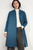 Forli Coat Storm Blue Double-Faced Wool Cashmere