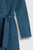 Forli Coat Storm Blue Double-Faced Wool Cashmere