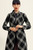 Cambridge Coat Black And Ivory Check Premium Wool Cambridge Coat Black And Ivory Check Premium Wool