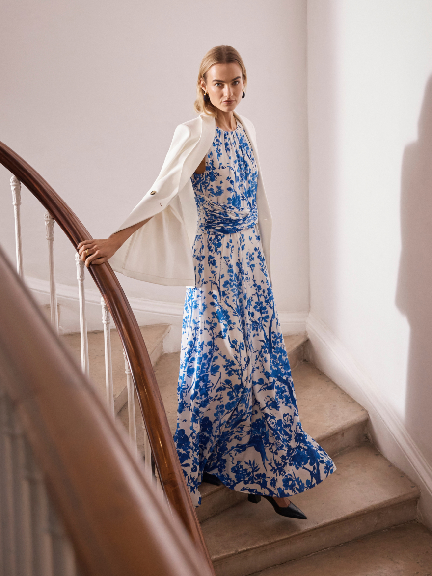 Model wearing the Oria dress