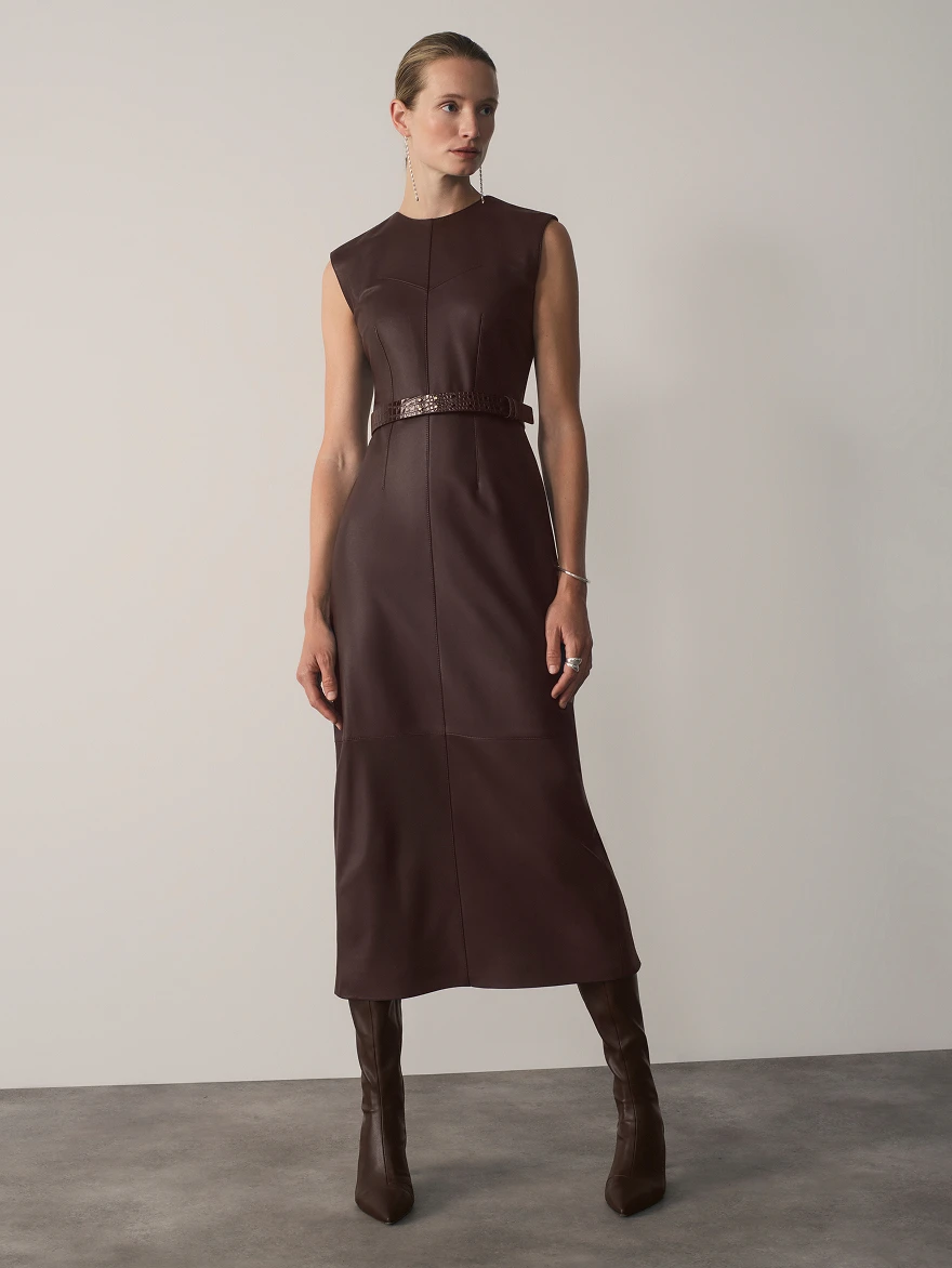 Leather Vanta dress