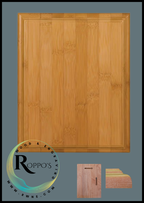 Solid Bamboo Plaque