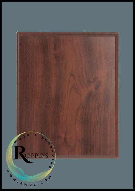 Value Cherry Finish Plaque
