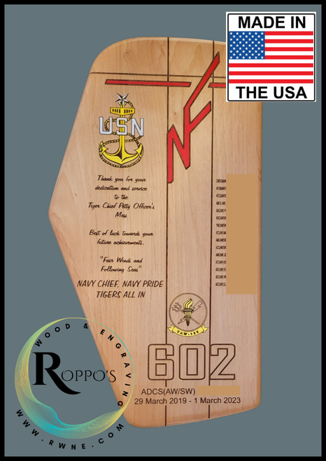 E2 Tail Plaque