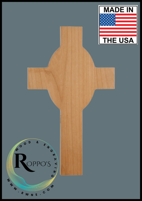 Red Alder Cross Plaque
