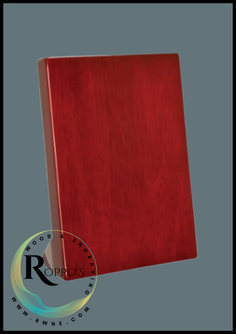 Rosewood Piano Finish Standing Plaque