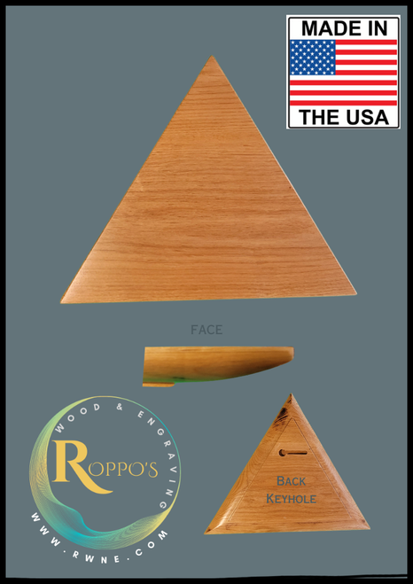 Triangle Plaque