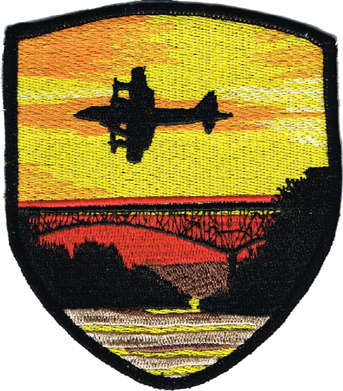 VQ1 Flight Suit Shoulder Patch - Sundowner