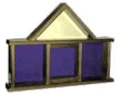 7x9 Tall Dog House Shadow Box