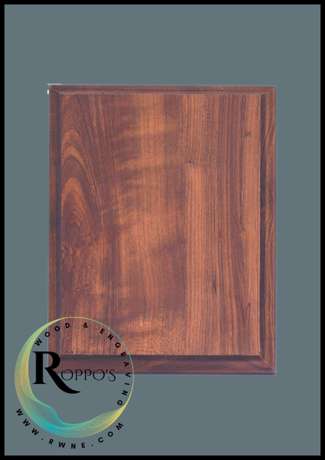 Cherry Finish Plaque