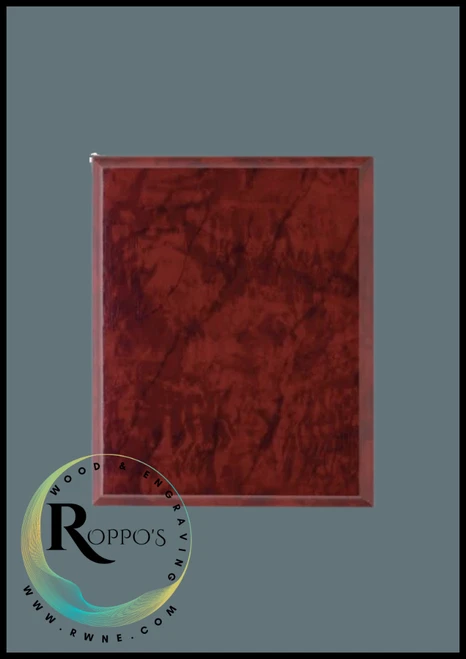 Ruby Marble Finish Plaque