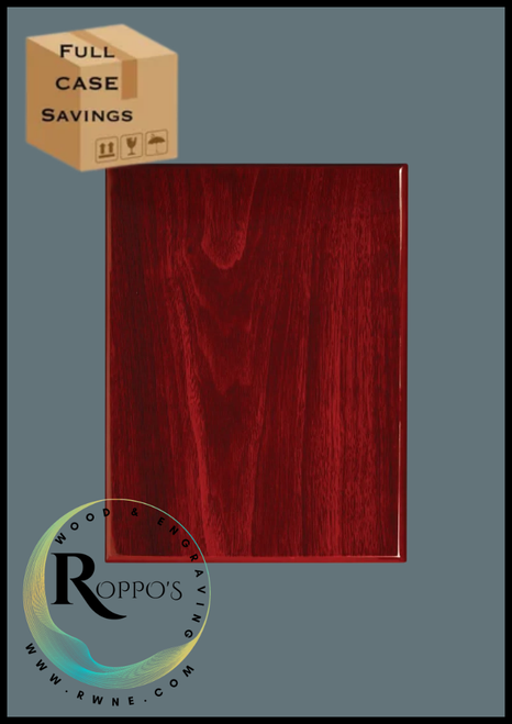 Value Rosewood Piano Finish Plaque