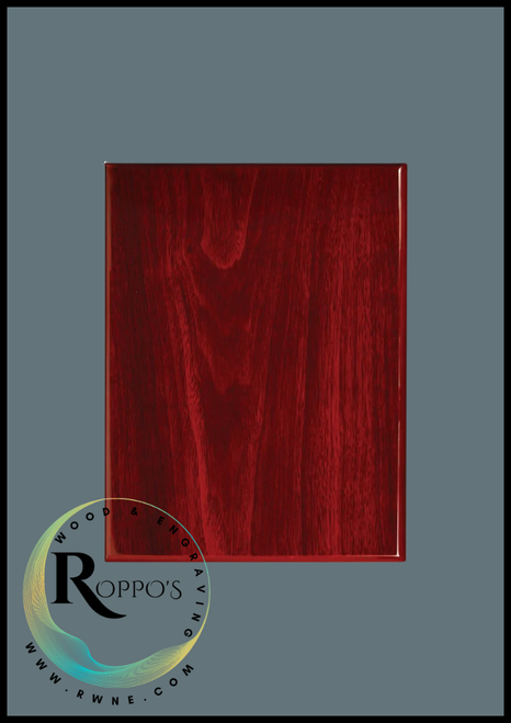 Value Rosewood Piano Finish Plaque