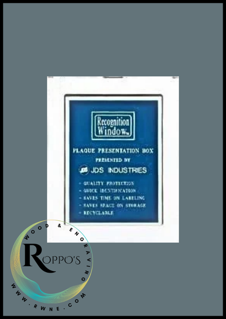 White Recognition Window Box