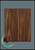Value 45 Degree Bevel Edge Walnut Finish Plaque