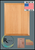 Premium Genuine Red Alder Plaque