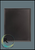 Value Solid Black Finish Plaque