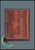 Cherry Finish Plaque with Gold Cove